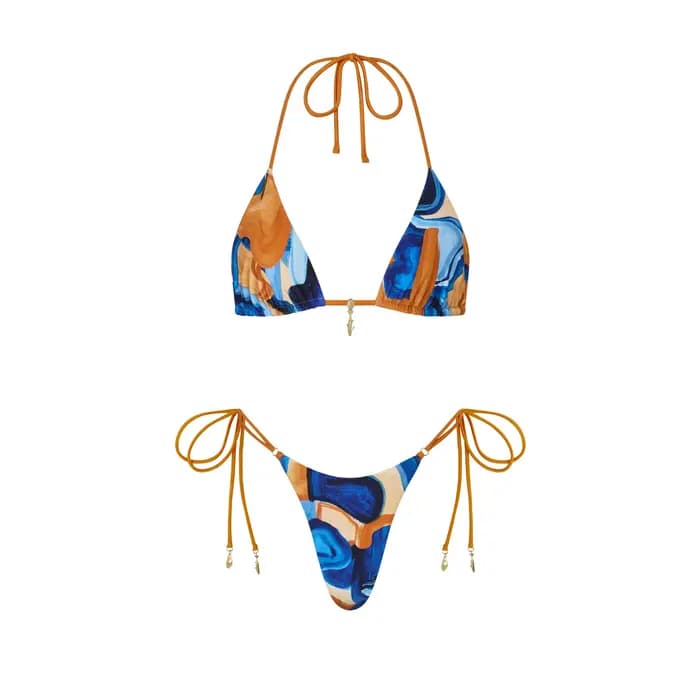 Bikini sexy avec jupe pour femmes