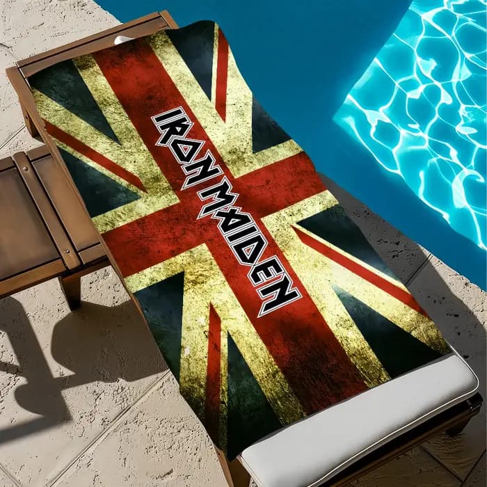Grande serviette de bain de plage