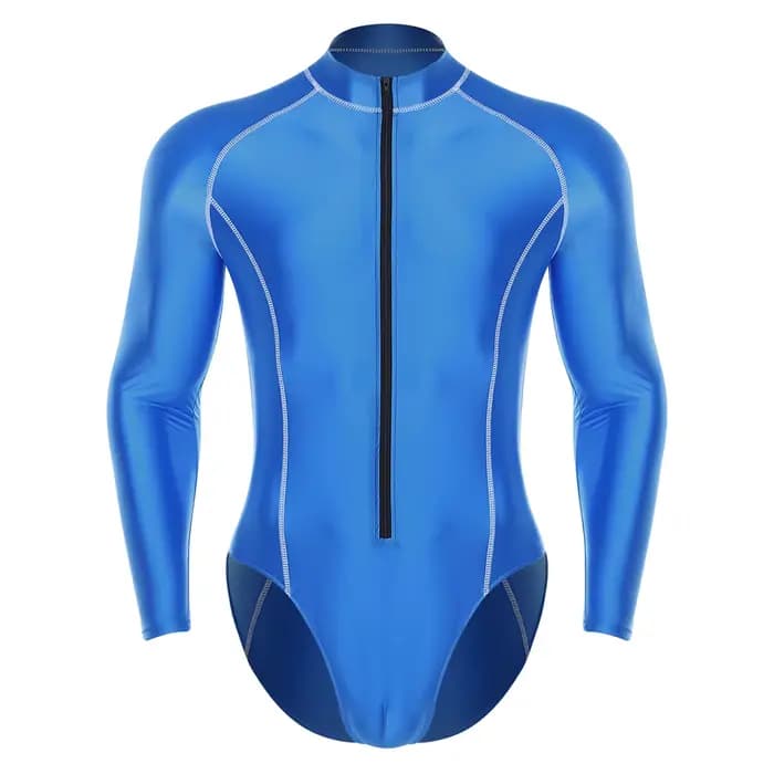 Maillot de bain brillant pour hommes