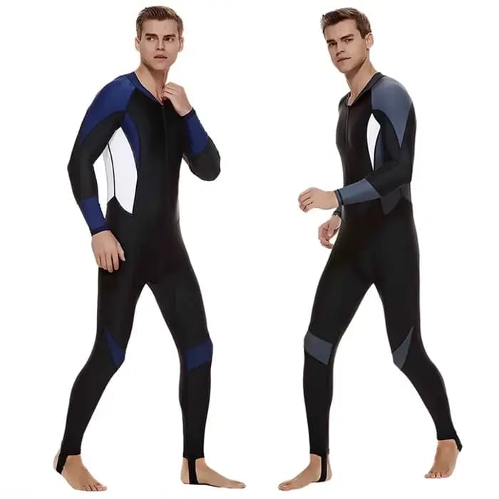 Maillot de bain personnalisé pour hommes, protection contre les éruptions cutanées, plongée complète