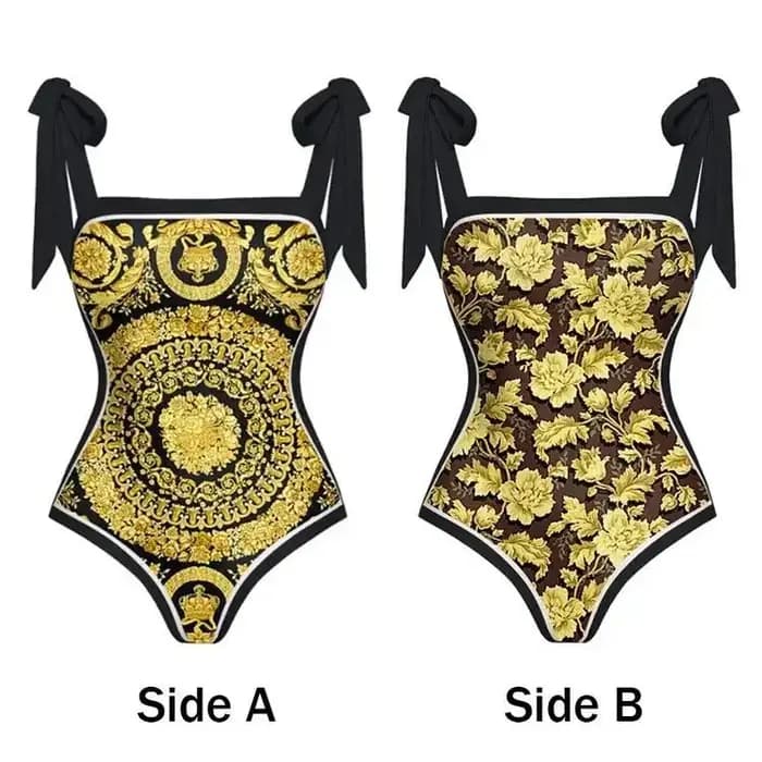 Offre spéciale de la saison nouveau maillot de bain une pièce rétro femmes conservateur crème solaire jupe printemps