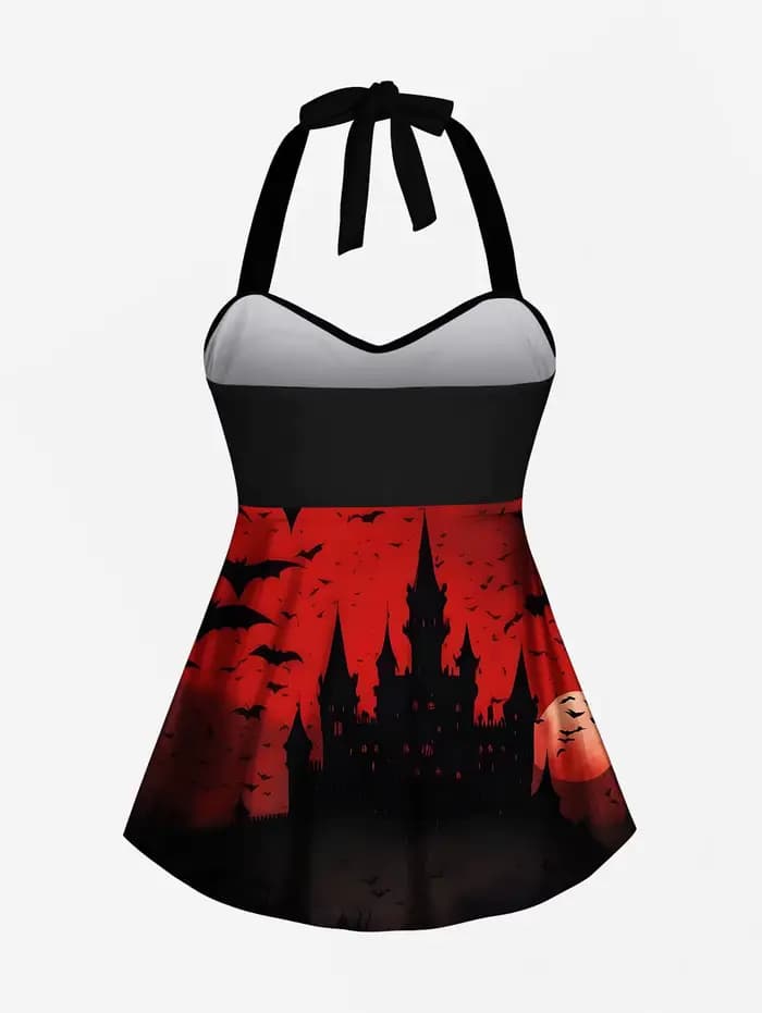 Maillot de bain tankini deux pièces pour femme