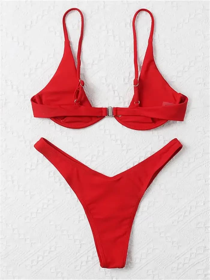 Maillot de bain sexy à armatures 2026 pour femme