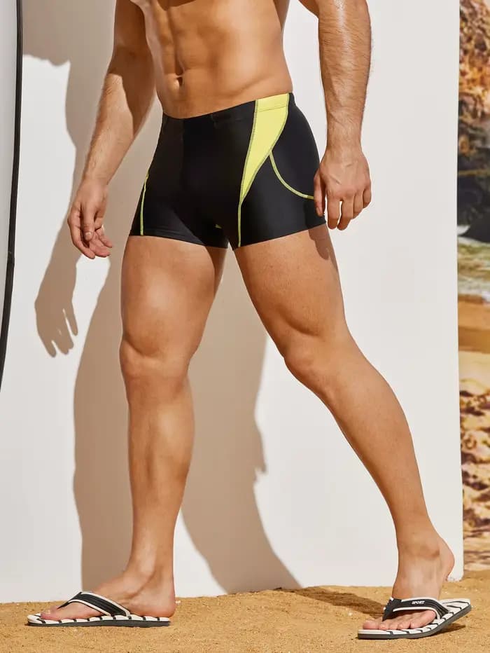 Maillot de bain boxer professionnel pour hommes