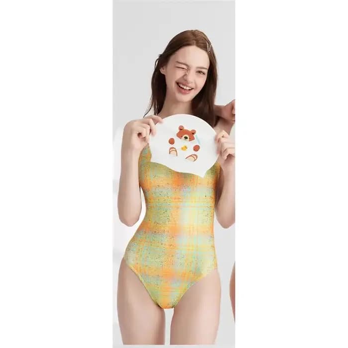 Maillot de bain de compétition une pièce triangulaire pour femme