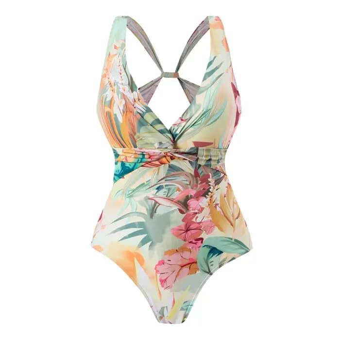 Femmes une pièce maillot de bain vacances femme