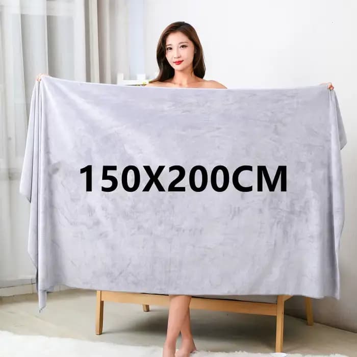 Serviette de bain en microfibre, absorbante, à séchage rapide, serviette de bain d'hôtel super douce pour porter une serviette de bain, serviette de Sport pour Salon de beauté