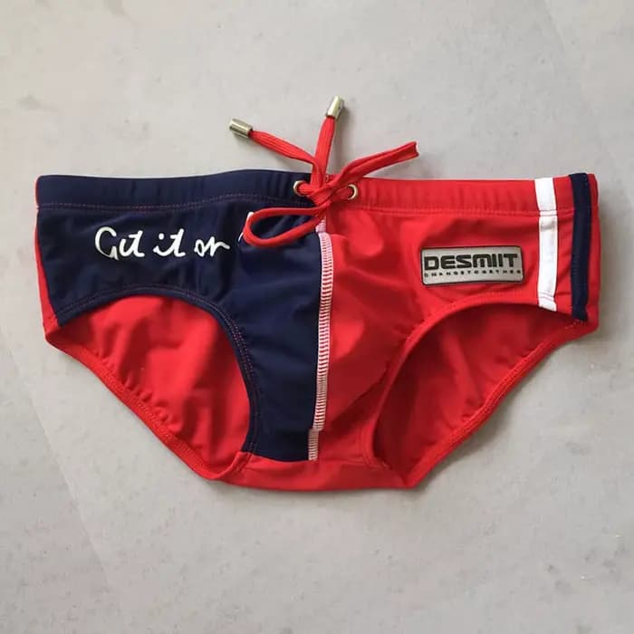 Desmiit maillots de bain hommes slip de bain Sexy maillot de bain pour hommes maillot de bain Bikini Shorts Gay Mini plage maillot de bain Slip Zwembroek