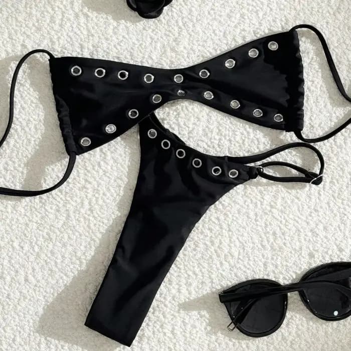 Ensemble Bikini, dos croisé