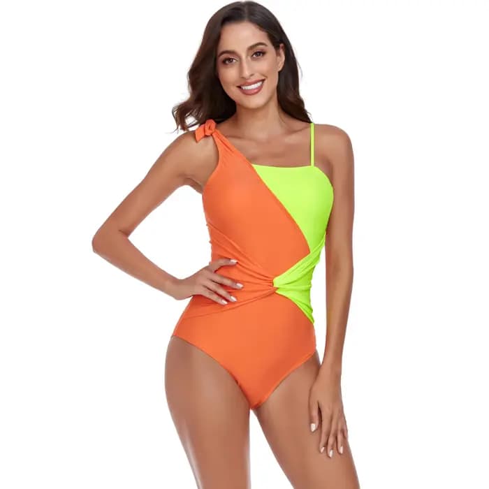 Maillot de bain une pièce VYLYNK tendance 2026 sexy pour femme avec soutien push-up, idéal pour la plage