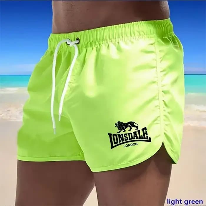 Shorts de plage pour hommes Lonsdale - Imprimé - Pantalons de sport