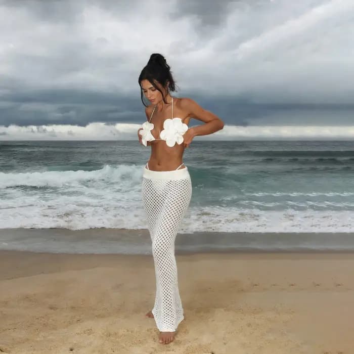Sexy Bikini maillot de bain avec jupe