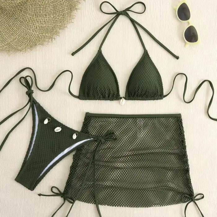 Maillot de bain trois pièces pour femmes