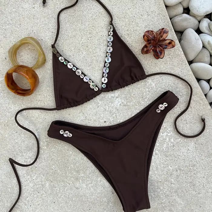 Hirigin Ensemble bikini d'été pour femme