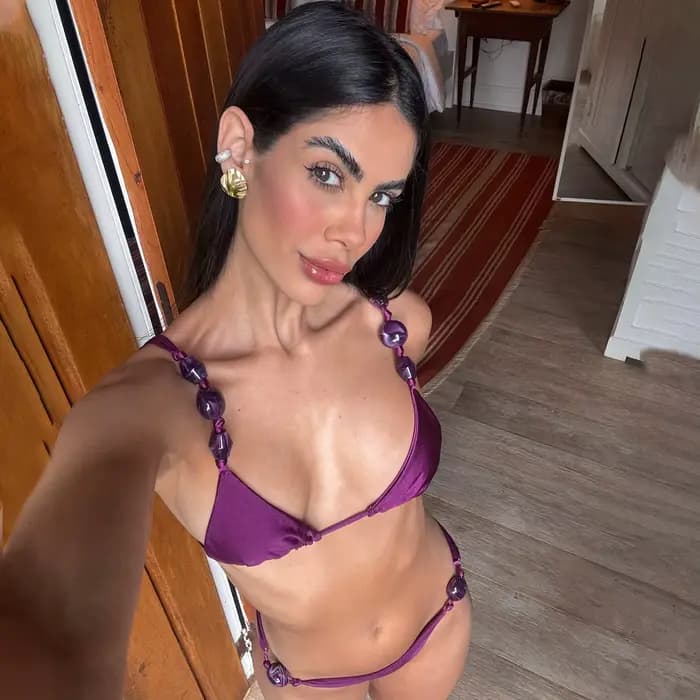Bouton Bikini 2026 Mirco maillot de bain femmes Sexy maillots de bain femme Bandeau Biquini Push Up