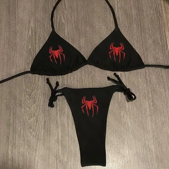 Bikini punk gothique pour filles