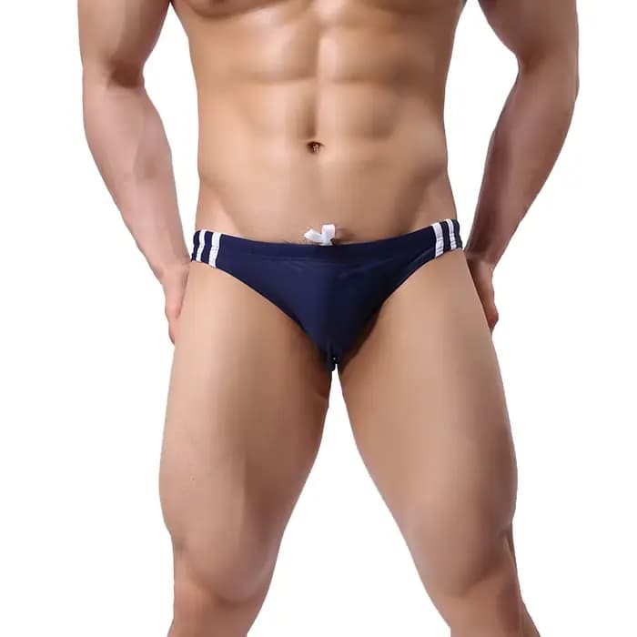 Maillot de bain à rayures pour hommes, culotte de plage, culotte de Surf, tankini