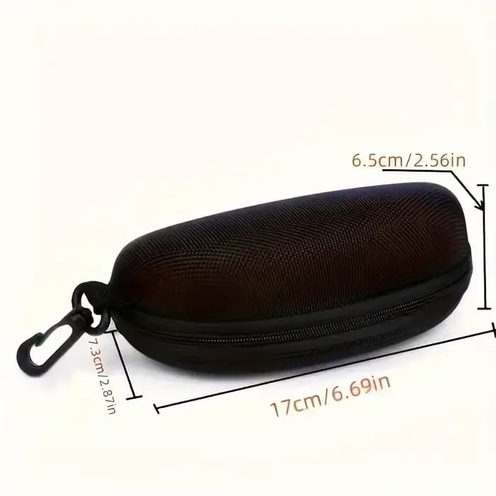 5/10pack Portable fermeture éclair lunettes de soleil boîte de protection lunettes étui boîte Oxford
