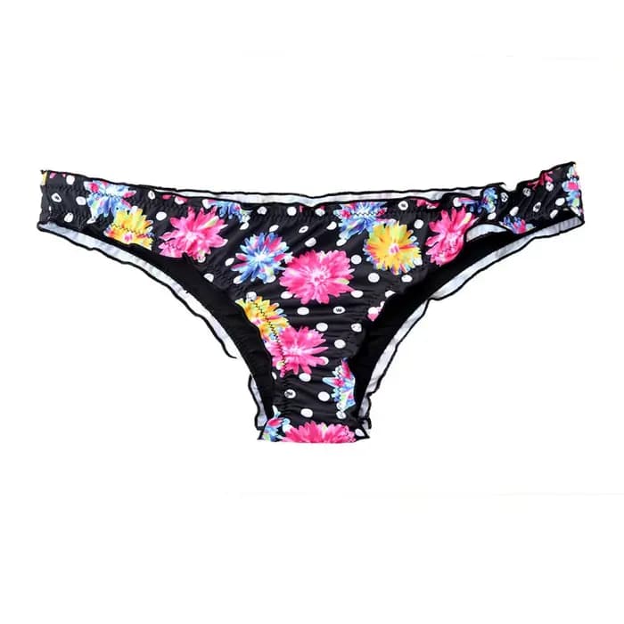 Maillot de bain brésilien imprimé effronté pour femme