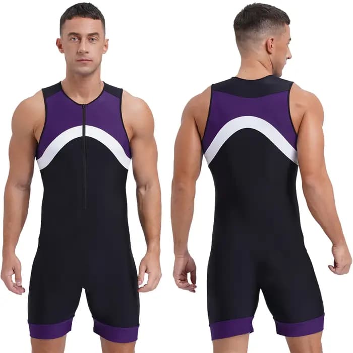 Maillot de bain une pièce pour hommes