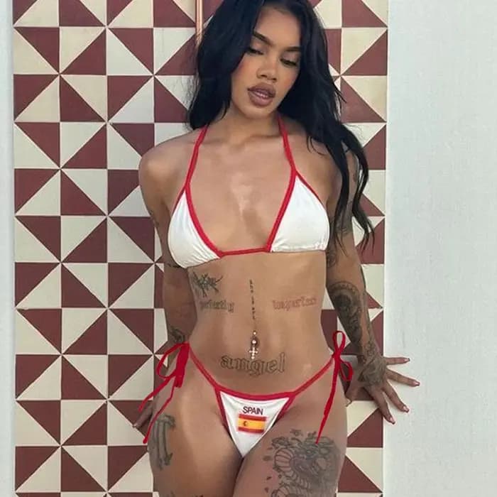 Maillot de bain pour femmes, sexy, à la mode, push-up, ensemble deux pièces, bandage, d'été, vêtements de plage, 2024