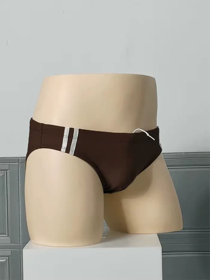 Maillot de bain à rayures pour hommes, culotte de plage, culotte de Surf, tankini