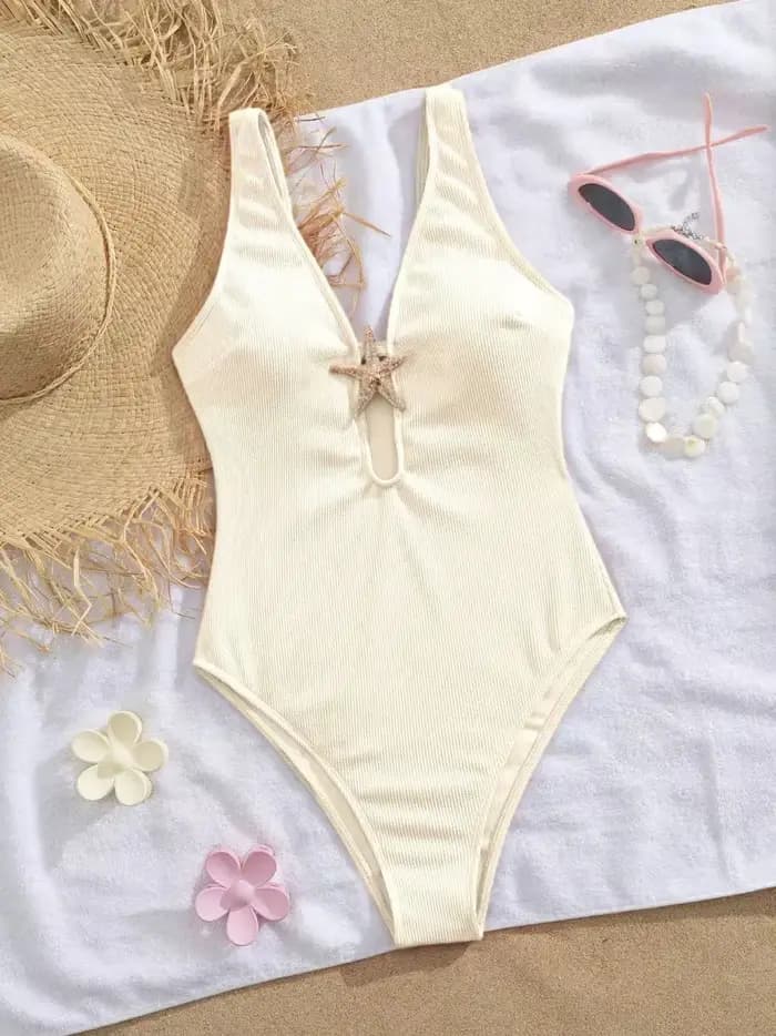Maillot de bain une pièce rose 2026 pour femme