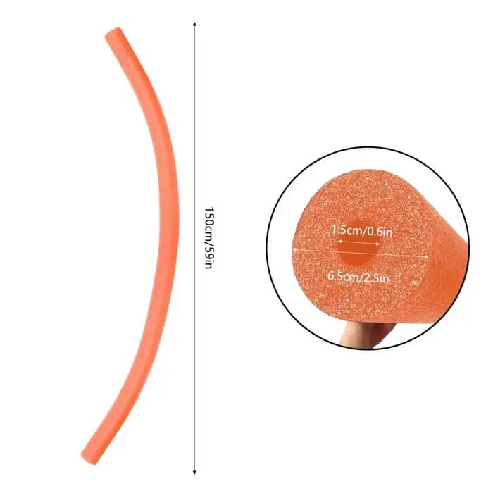 Nouilles de piscine 150cm, Tube de natation flottant, aide à l'entraînement, barre en mousse pour aquatiques, accessoires de Sports aquatiques pour enfants et adultes
