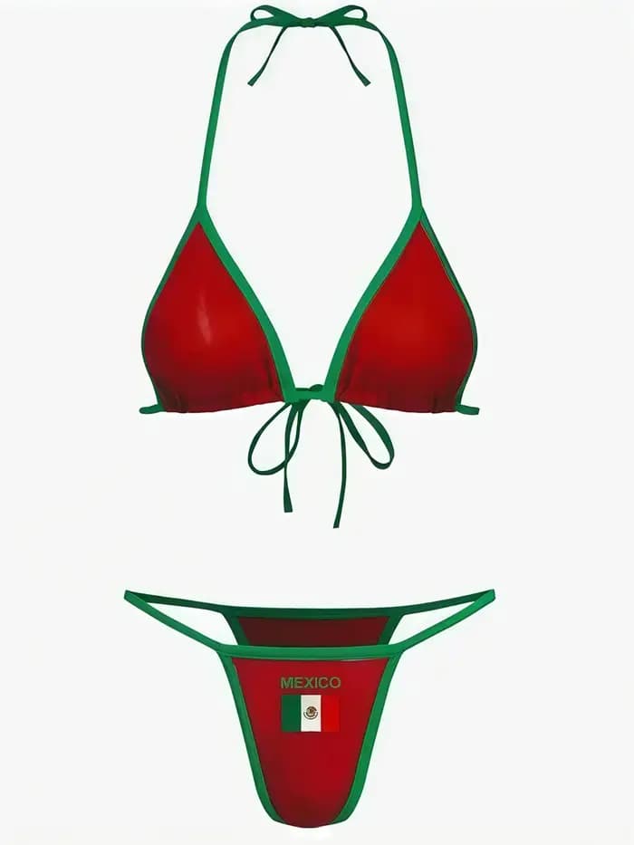 Mini micro bikini brésilien extrême pour femme