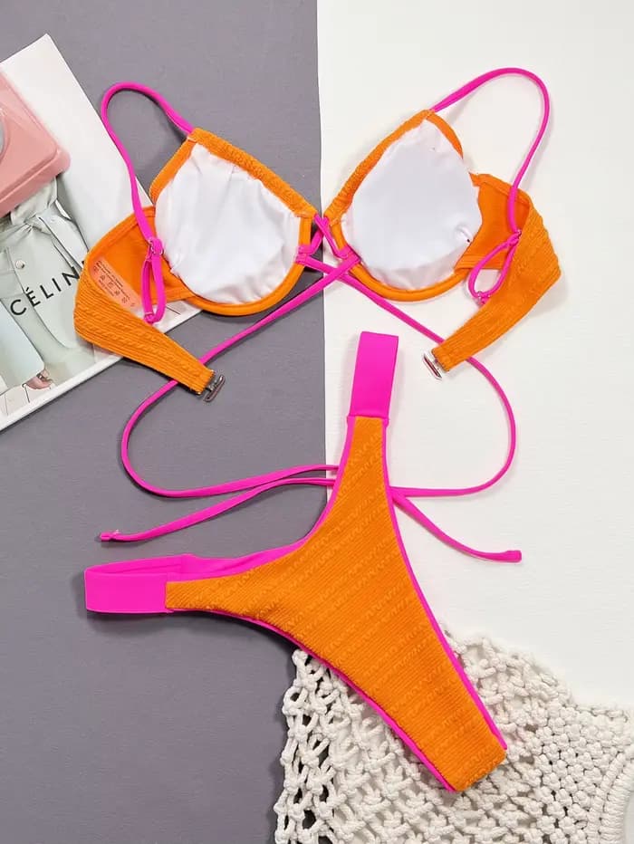 Femmes maillot de bain Sexy Bikini à armatures maillots