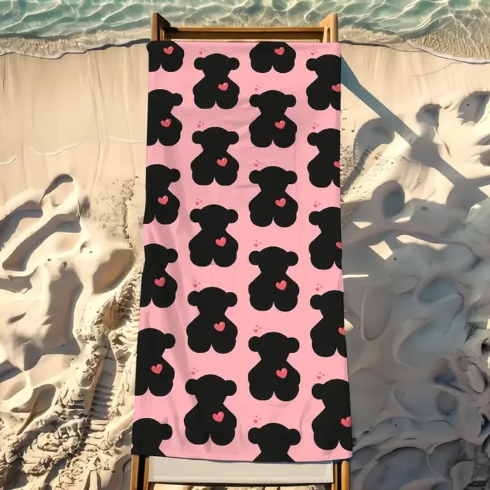 Serviette de plage tendance
