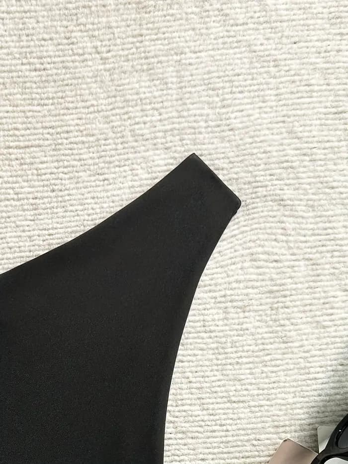 Slips de bain pour femmes, bas de maillot de bain une pièce, slips noirs sexy