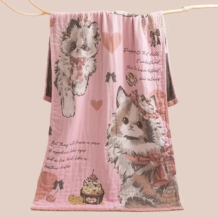Serviette de bain dessin animé pour enfants et adultes