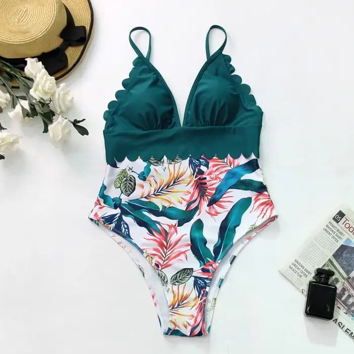 Maillot de bain une pièce taille haute