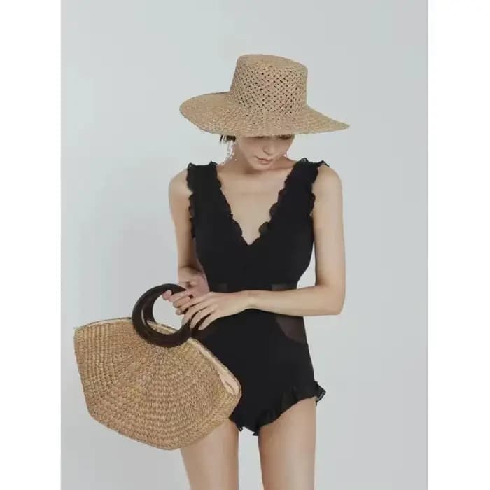 Nouveau maillot de bain de plage femme Sexy plissé