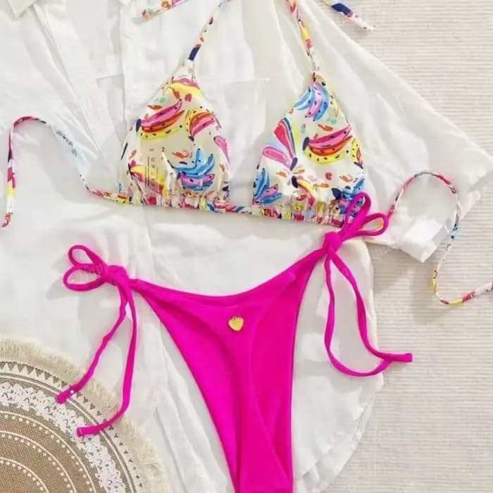 Maillot de bain bikini sexy amincissant, effet push-up pour petites poitrines, ensemble deux pièces, tankini, biquini