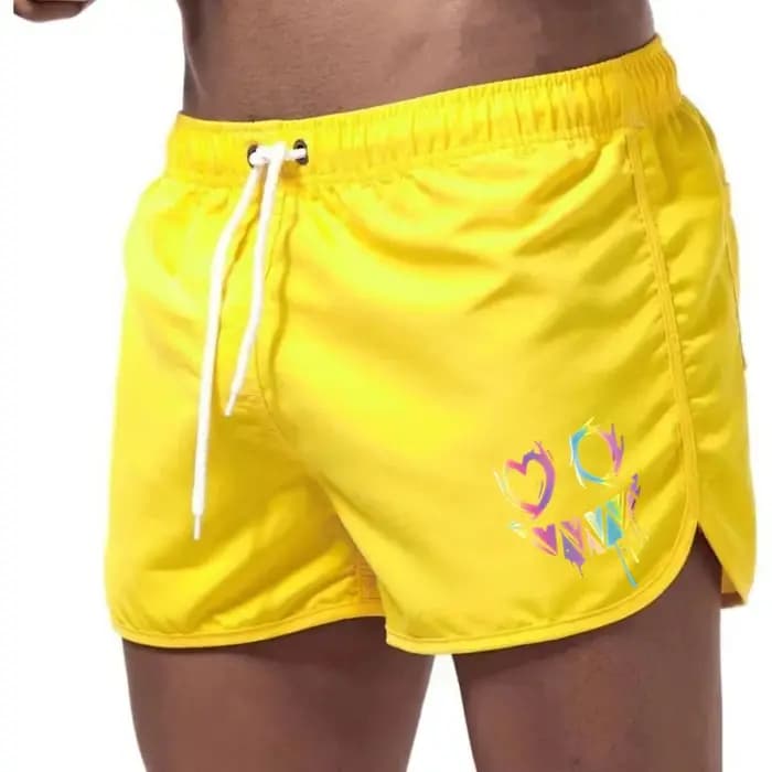 Shorts de bain imperméables à séchage rapide pour hommes, shorts de surf, de plage, de sport, respirants, décontractés, tendance été
