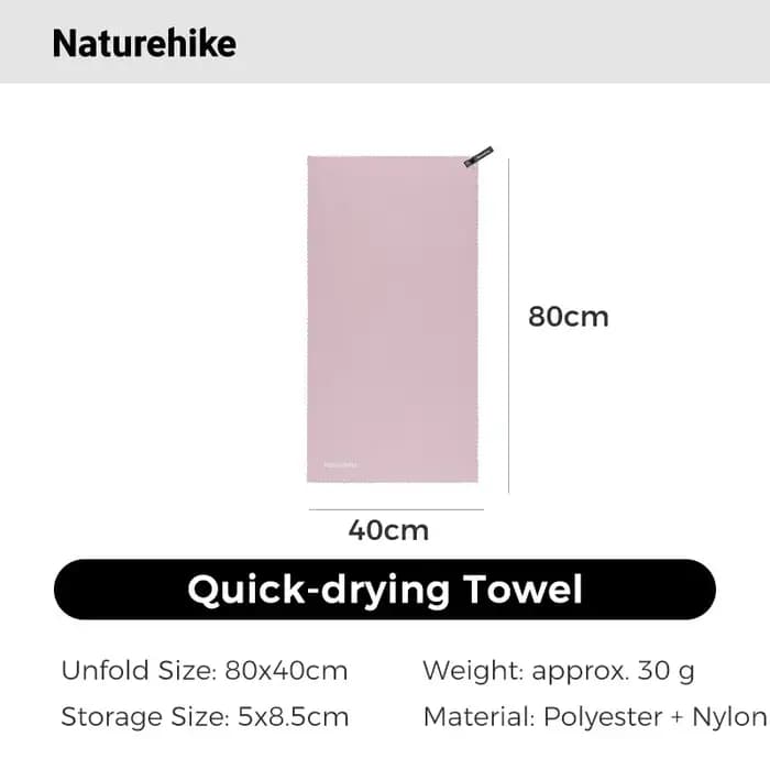 Naturehike – serviette de plage à séchage rapide