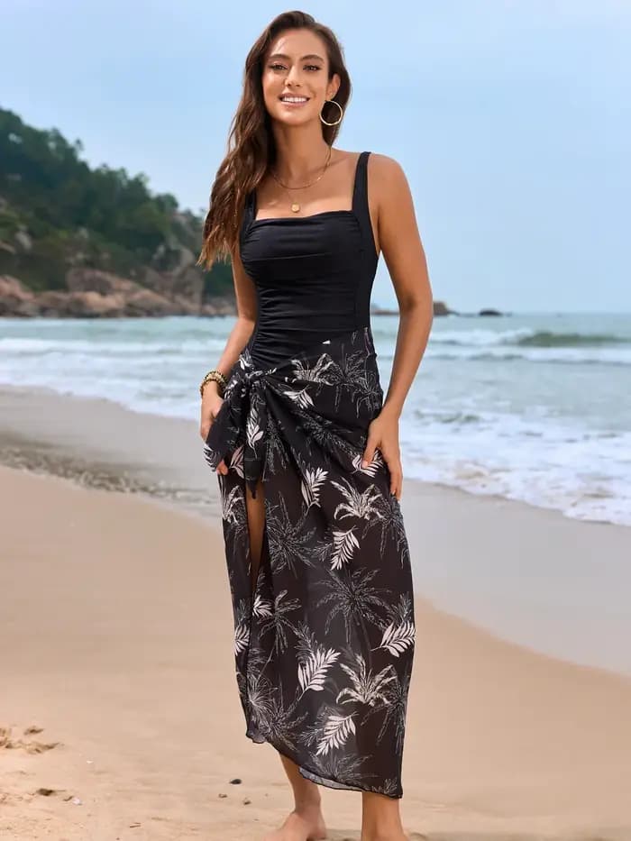 2025 nouveau petit maillot de bain une pièce à fleurs costume pour femme maillot de bain une pièce Куshenльник Ж Salah