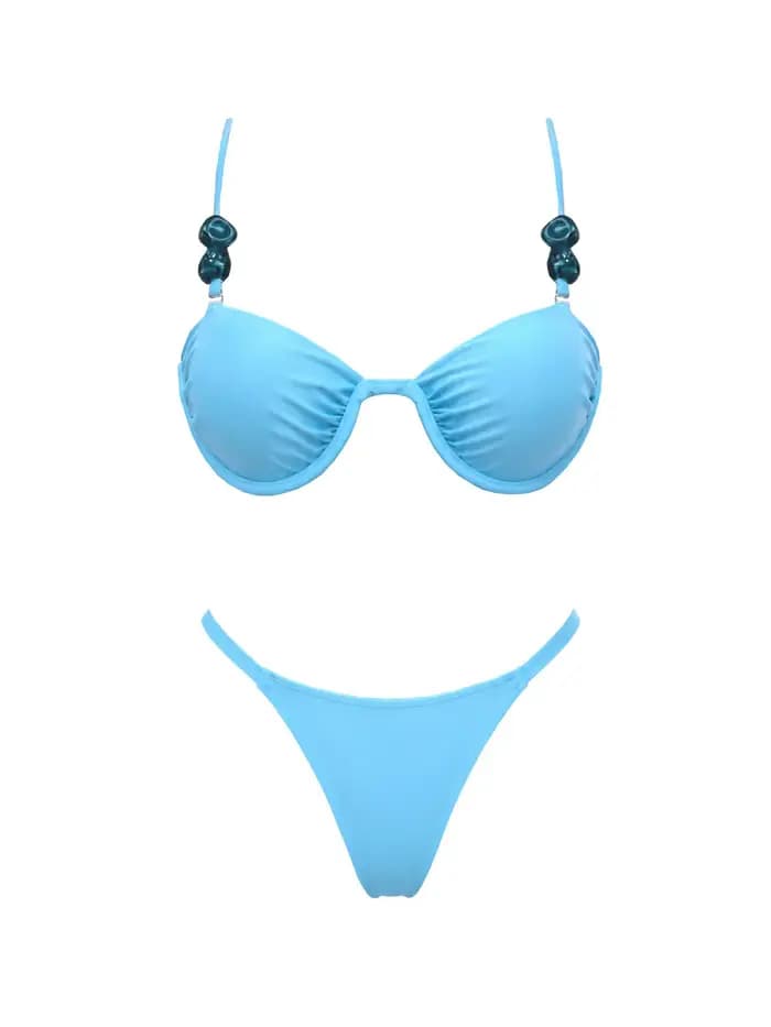 Maillots de bain tendance 2026 – Bikini chic d'inspiration vintage avec motifs floraux pastel