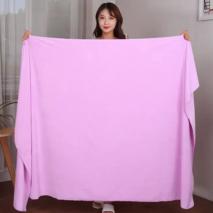 Serviette de bain en microfibre, absorbante, à séchage rapide, serviette de bain d'hôtel super douce
