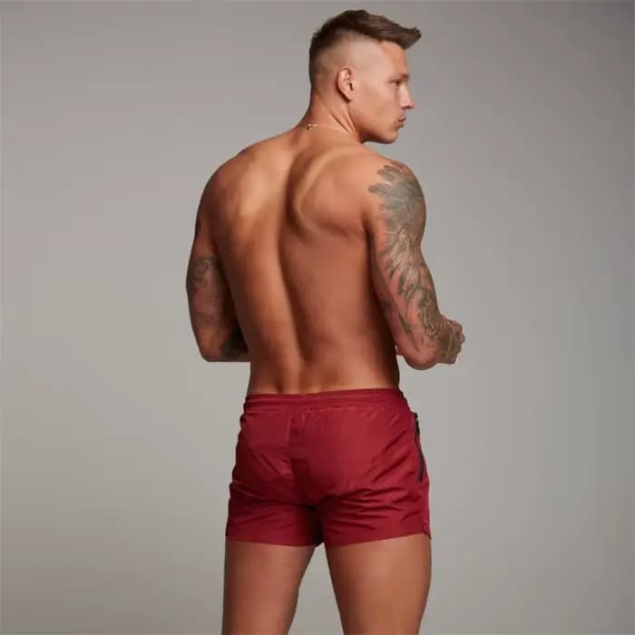 Maillot de bain pour hommes avec poches zippées