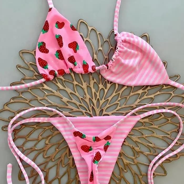 2026 Micro bikinis push-up pour femme, maillot de bain string, ensemble bikini brésilien, biquini halter, maillot de bain floral, maillot de bain uni, tenue de plage