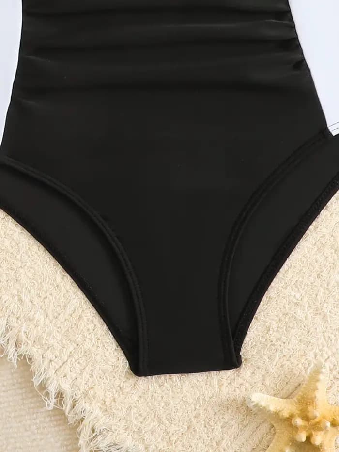 Maillot de bain une pièce pour filles préadolescentes, bikini pour grandes filles, vêtements de bain pour enfants de 7 à 16 ans