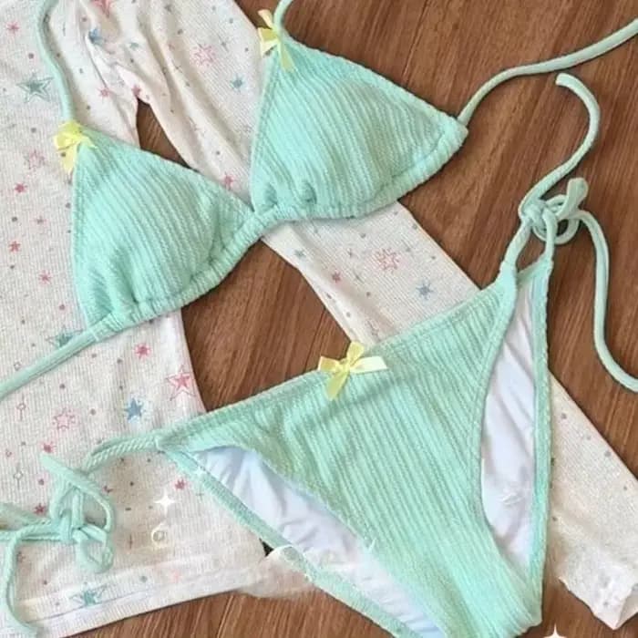 Maillot de bain Sexy pour femmes, mode coréenne, costume suspendu, pour filles, tenue de plage, de fête, Chic, nouvelle collection 2025