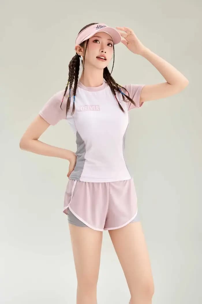 Maillot de bain fendu pour femmes