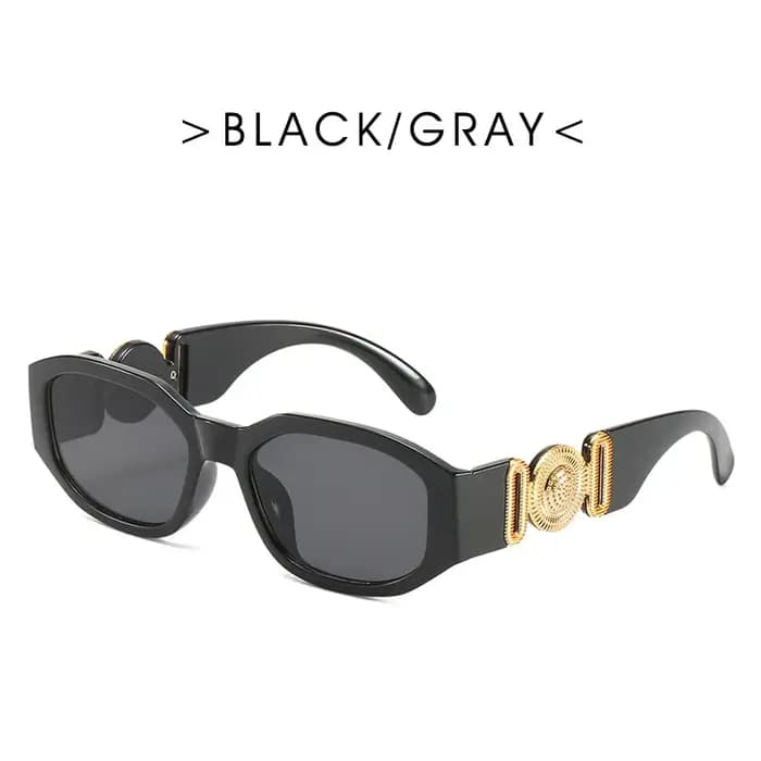 Vintage carré luxe petite monture lunettes de soleil hommes femmes Rectangle marque Design mode