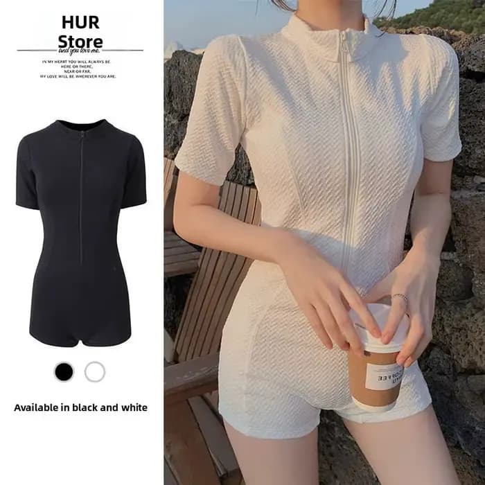 Maillot de bain une pièce conservateur pour femme, maillot de bain sportif avec culotte, idéal pour les sources chaudes et la natation, nouvelle vente chaude