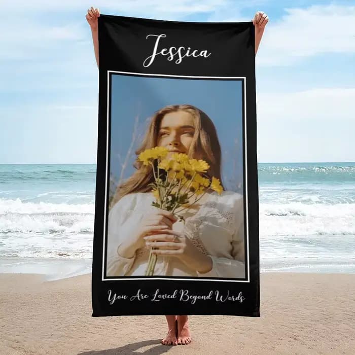Serviettes de plage personnalisées pour adultes