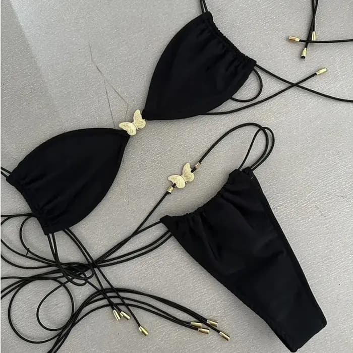 Sexy Bikinis 2024 maillot de bain pour femmes papillon maillots